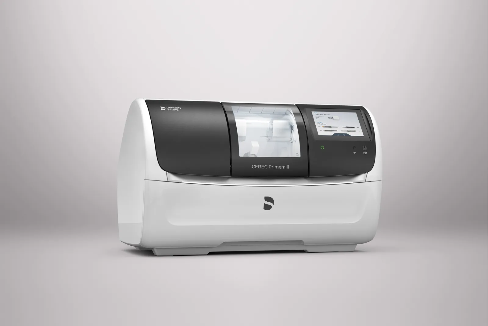 CEREC Primemill — fresadora chairside, vista frontal