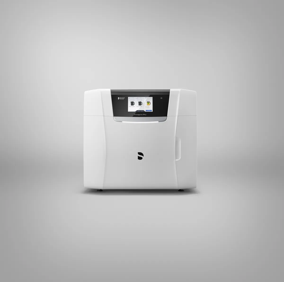 Primeprint — vista frontal em fundo neutro