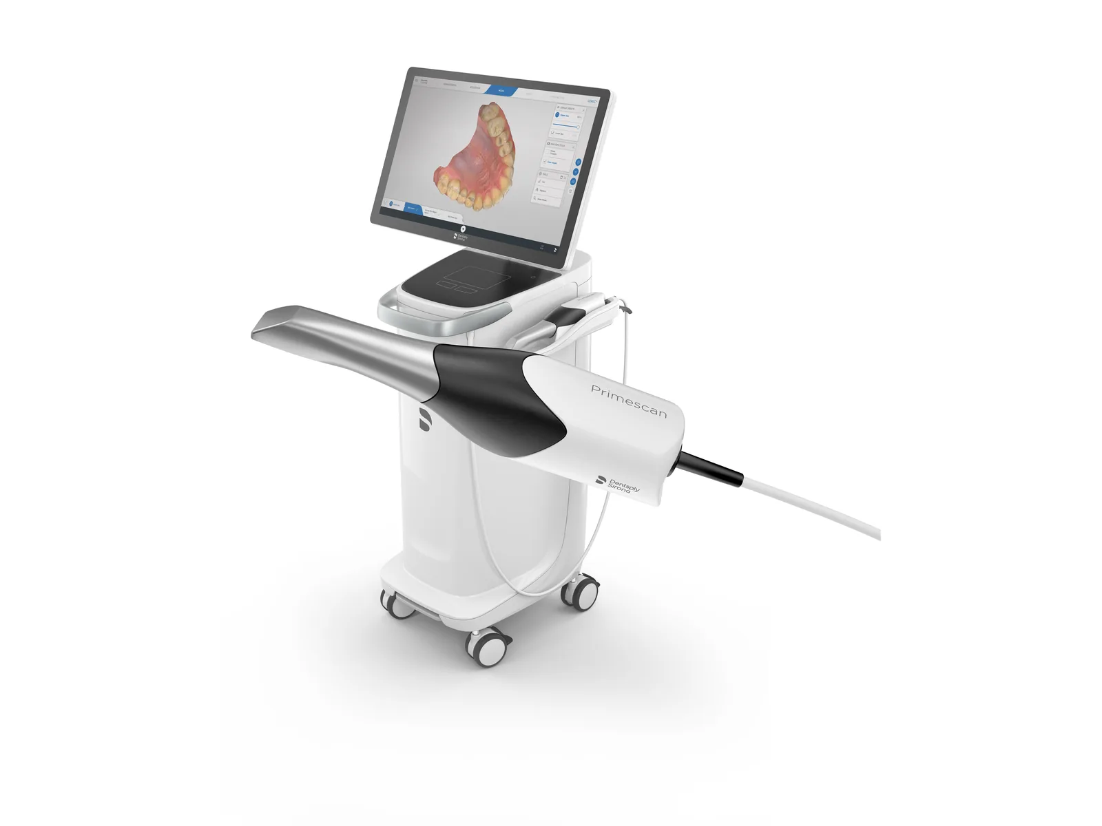 CEREC Primescan AC — carrinho completo com monitor