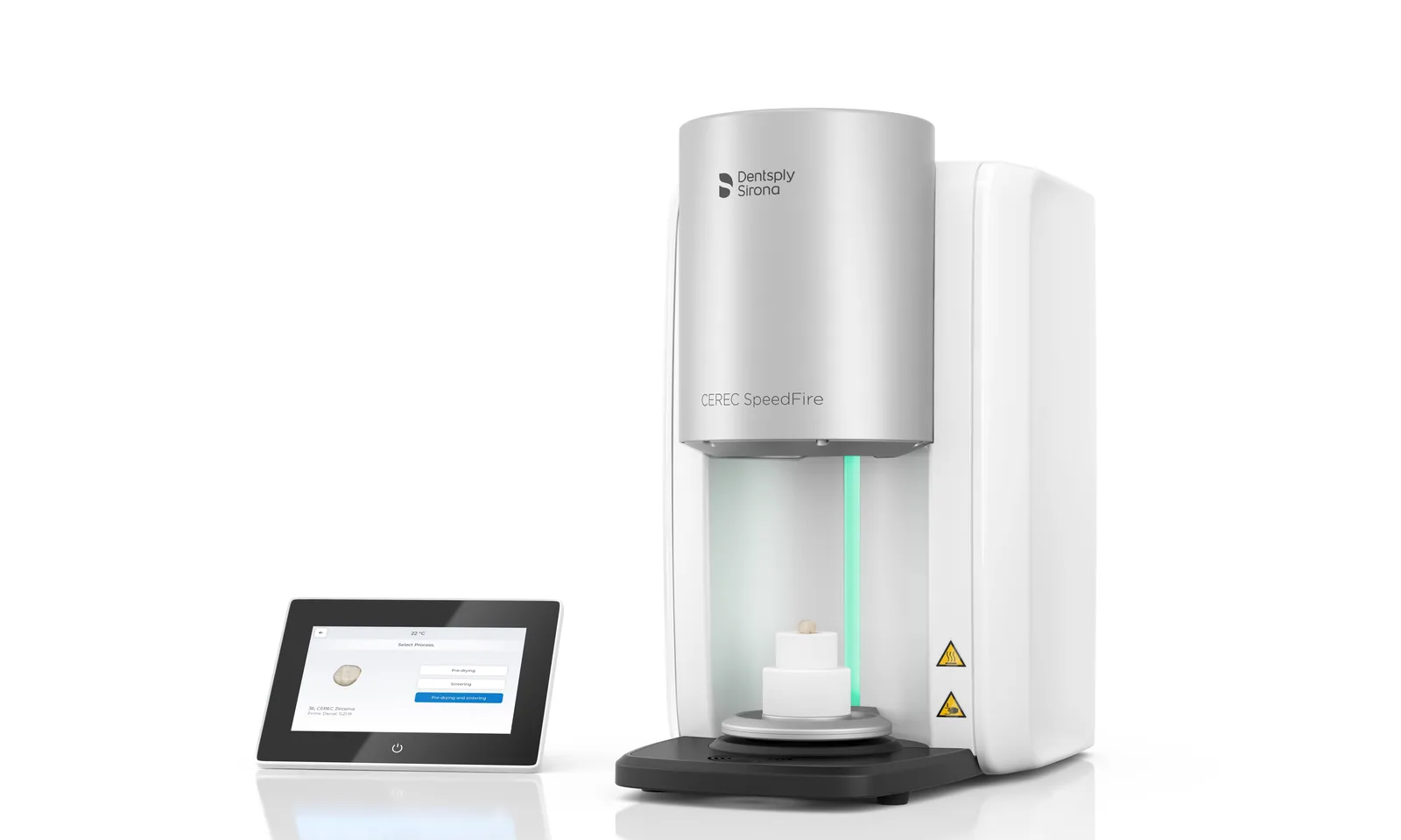 CEREC SpeedFire — forno de sinterização, vista frontal